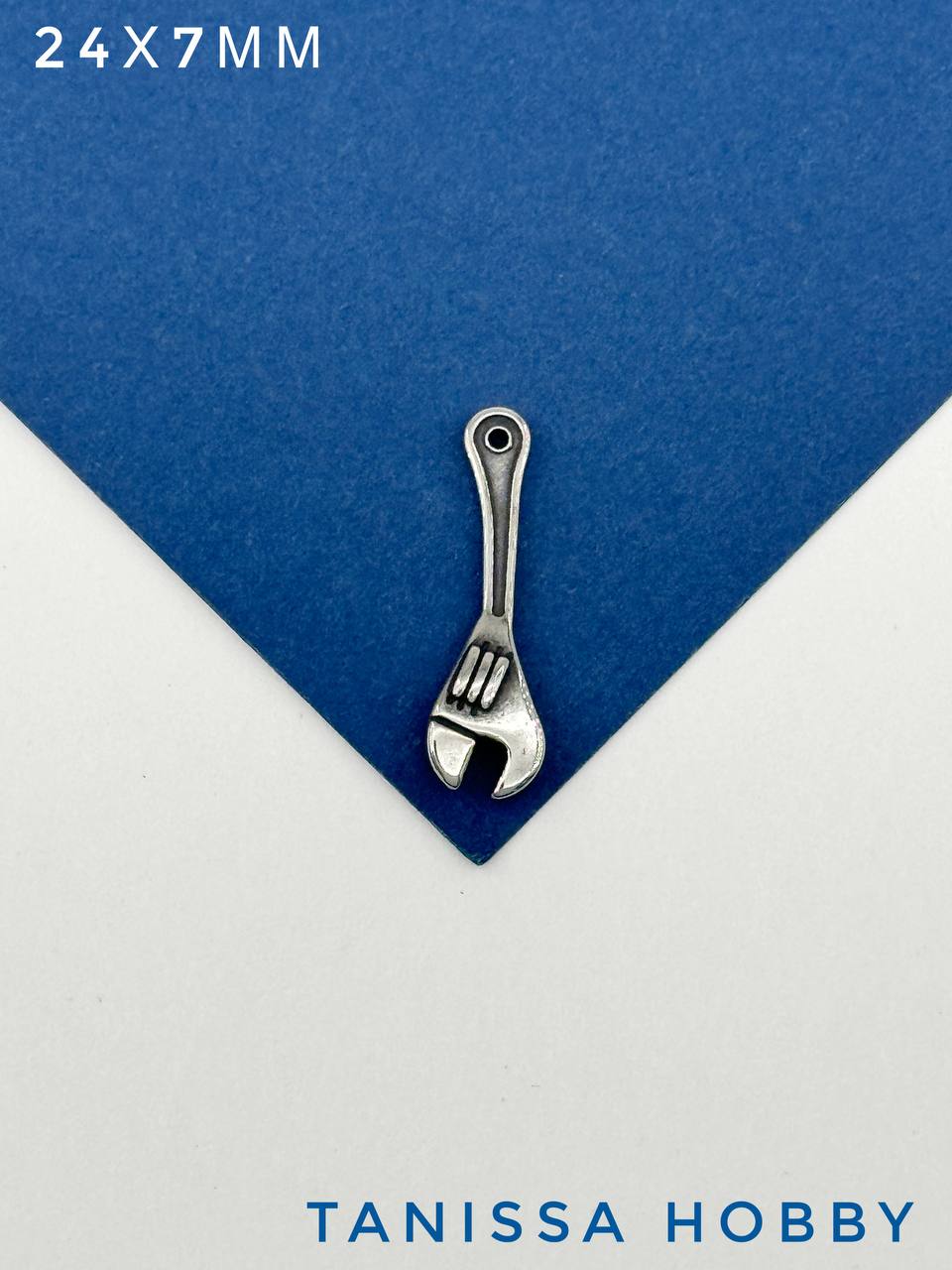 Подвеска инструмент гаечный ключ, 24х7мм, сталь, Ч705