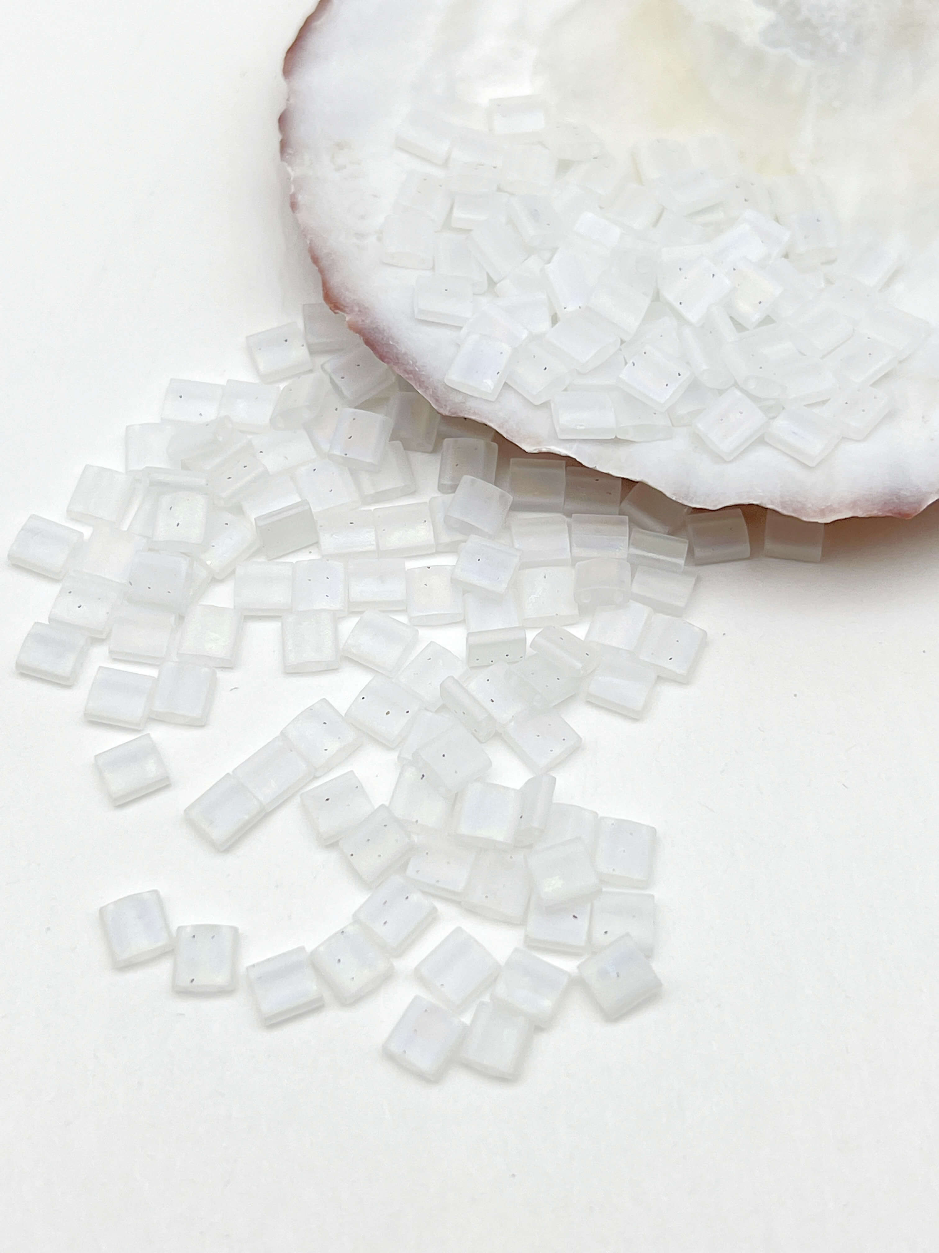 Бисер MIYUKI TILA beads, TL131FR, 5гр, прозрачный матовый АВ. МЮ120
