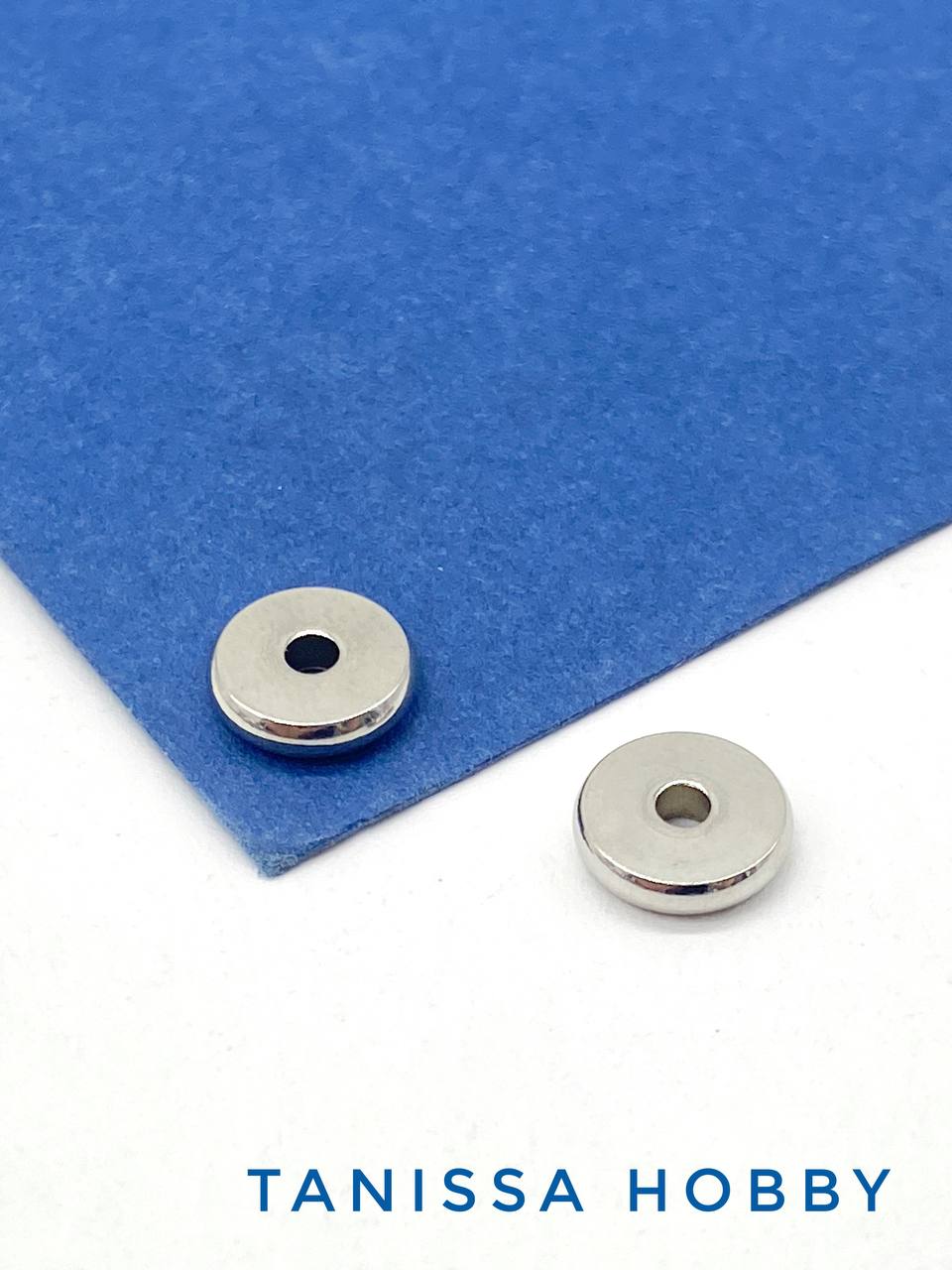 Разделители разделительная бусина хейши диск 8мм, сталь, ШТУКА, Ч233