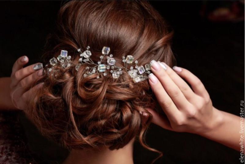 Правильный подбор украшений к прическе