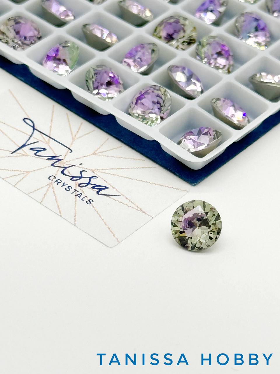 Кристалл шатон Vitrail Light, 8мм, Tanissa Crystals, СТ313
