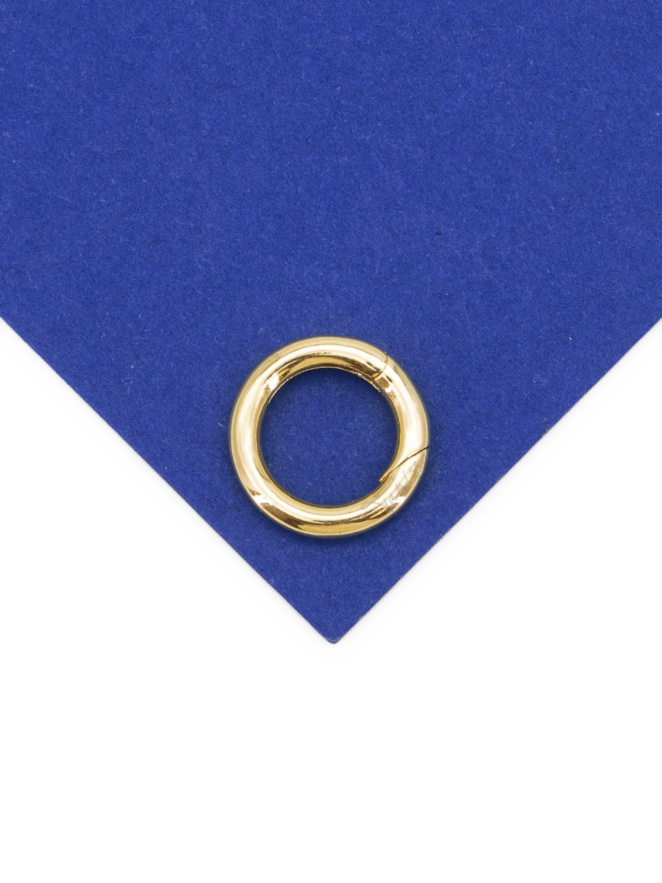 Карабин круглый Кольцо 20мм, Ю.Корея, позолота, К210