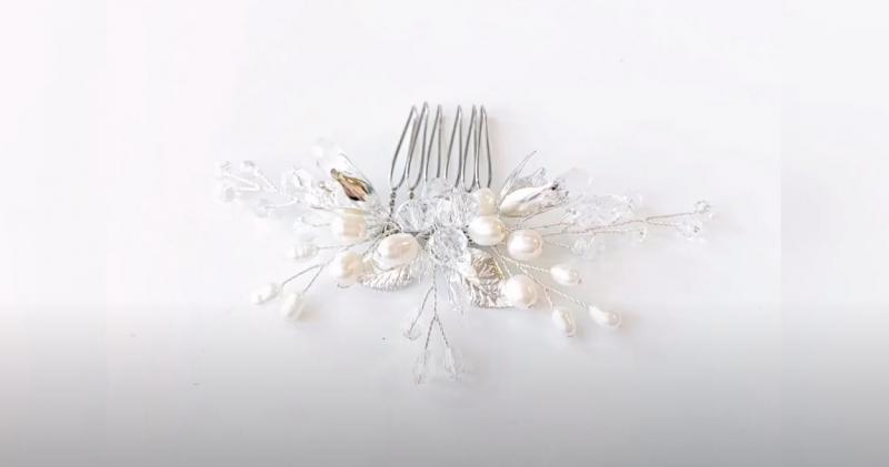 Мастер-класс ГРЕБЕНЬ ИЗ ЮВЕЛИРНОЙ ПРОВОЛОКИ для начинающих