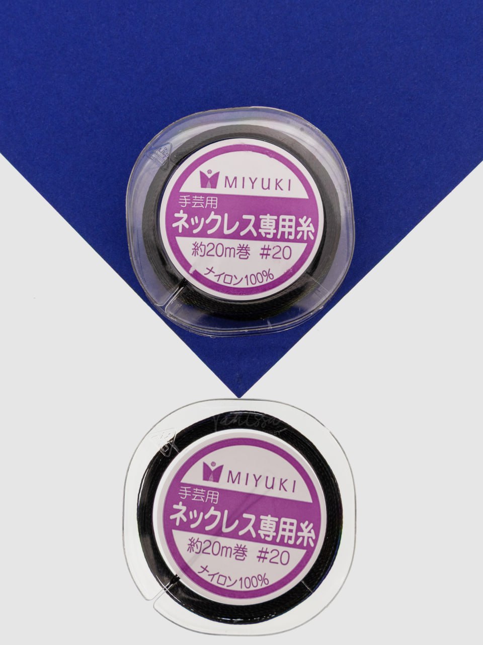 MIYUKI Миюки Нить для жемчуга, черный, катушка 20 метров, МЮ051