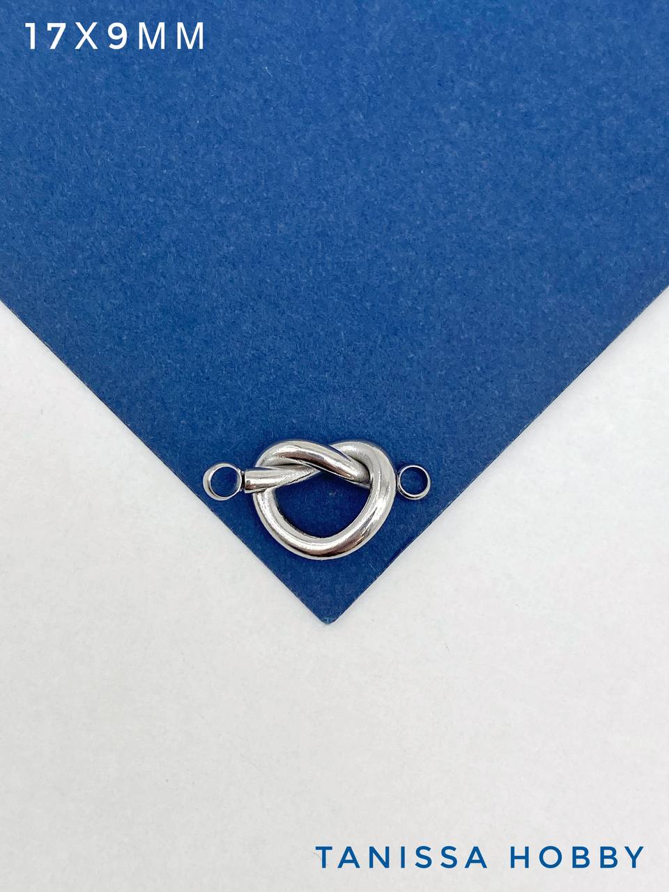 Коннектор узел, 17х9мм, сталь, Ш318