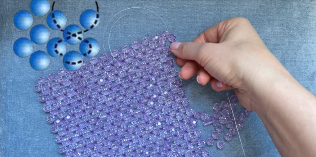 Схема плетения