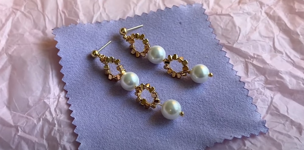 Серьги из гематита