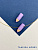 Бусина металлическая, карандаш, сиреневый, штука, П359